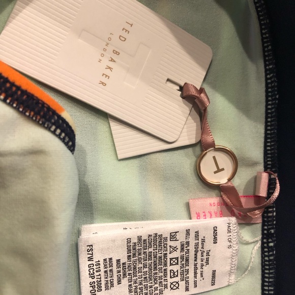 Ted Baker Tribal Striped Bikini Bottom…size 6 (2) - Picture 6 of 8